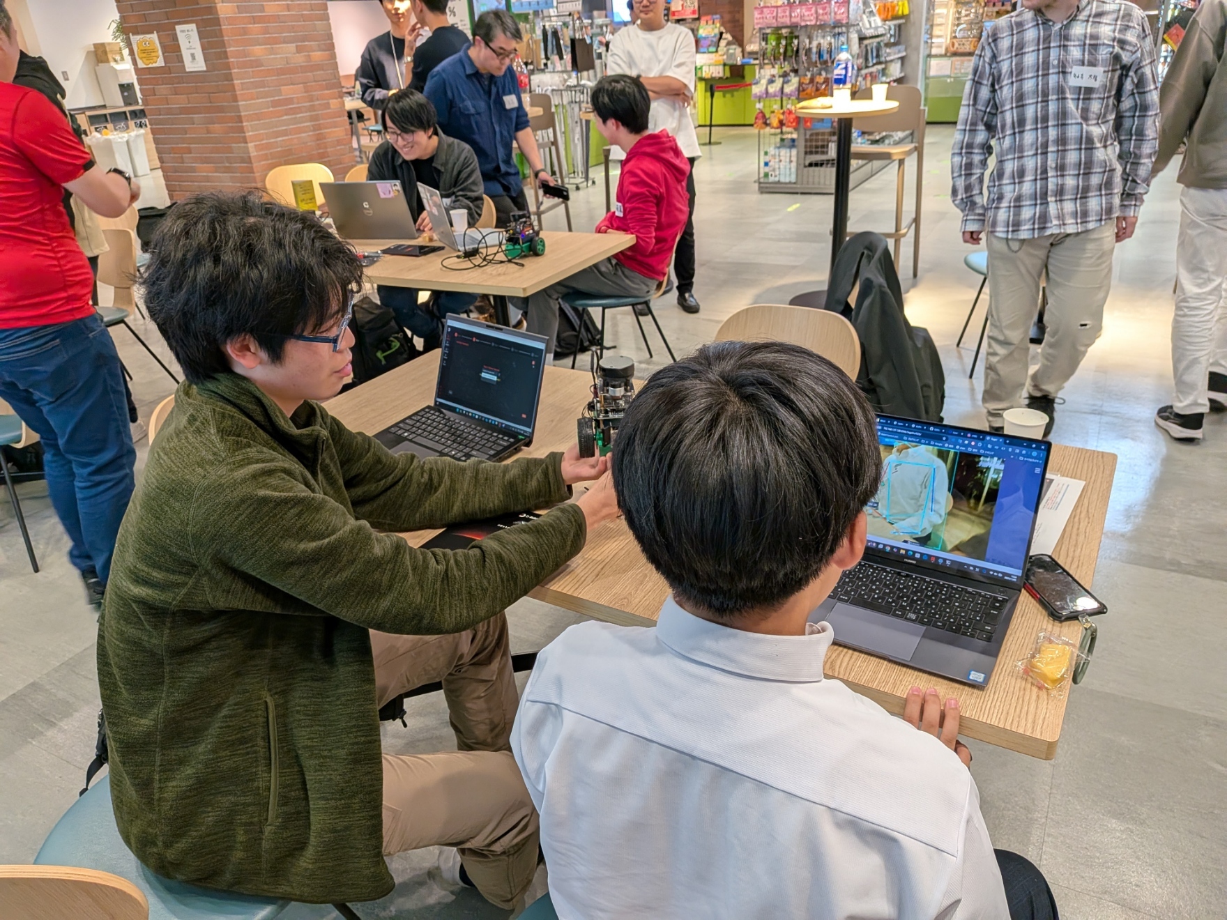 ハンズオンの様子（1）